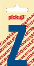 Pickup plakletter Nobel 60 mm blauw Z - 31052060Z