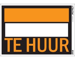 Pickup affiche kunststof 23x33 cm - Te Huur