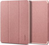 Spigen Tablet Hoes Geschikt voor iPad Pro 11 (2020) / iPad Pro 11 (2018) - Spigen Urban Fit Bookcase - Roze / Rose goud