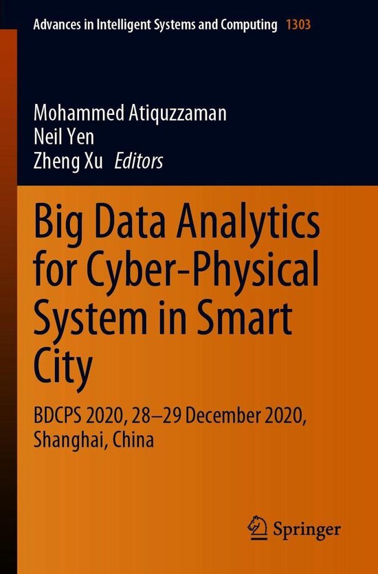 Springer Nature Proceedings Computer Science - Big Data Anal ... - cover