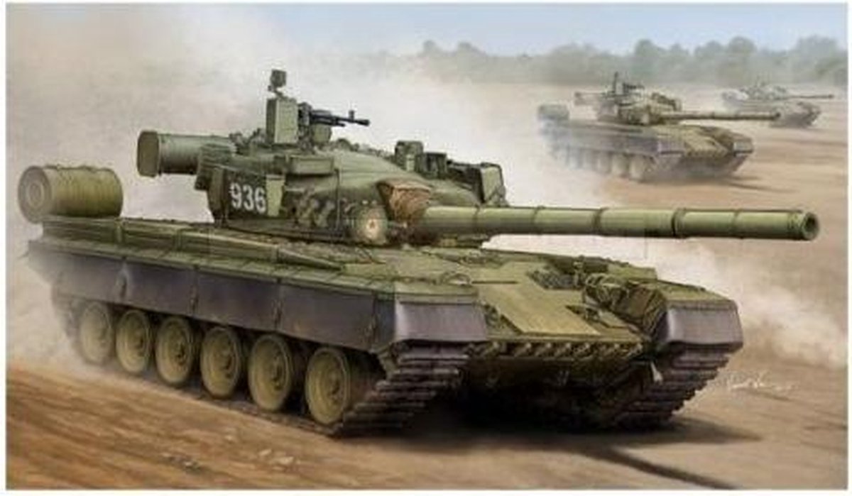 Military Russian Mbt T-80b