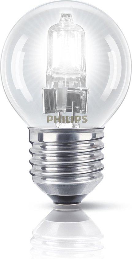 kloon volwassen Slank Philips EcoClassic halogeenlamp 28W E27 3 stuks P166726 | bol.com