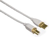 Hama USB Connecting Cable, 1.8m, 1,8 m, USB A, USB B, Mâle/Mâle, 480 Mbit/s, Blanc