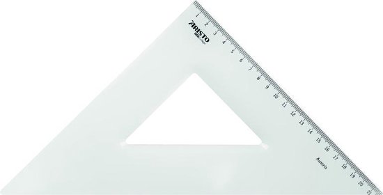 driehoek Aristo 30cm 45° AR-23430 | bol.com