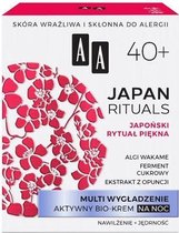 Aa Japan Rituals 40+ Multi Wyg?adzenie Aktywny Bio-krem Na Noc 50ml (w)