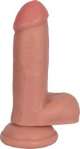 6 Inch Dong with Balls - Flesh - Realistic Dildos - flesh - Discreet verpakt en bezorgd