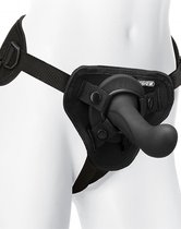 G-Spot Vibrating Pleasure Set - Black - Strap On Dildos - black - Discreet verpakt en bezorgd