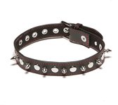 X-Play spiked collar - Black - Bondage Toys - black - Discreet verpakt en bezorgd