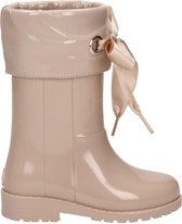 Igor - Regenlaarzen voor meisjes - Campera Charol hoogglans met strik - Beige - maat 34EU