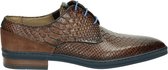 Giorgio heren nette veterschoen - Cognac - Maat 44