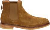 Clarks Clarkdale Gobi heren chelseaboot - Cognac - Maat 45