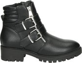 Dolcis dames bikerboot - Zwart - Maat 38