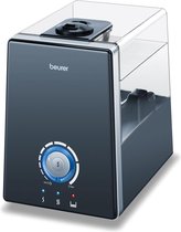 Bol.com Beurer LB88 - Luchtbevochtiger - Duo-technologie: ultrasoon & verdamping - Zwart aanbieding