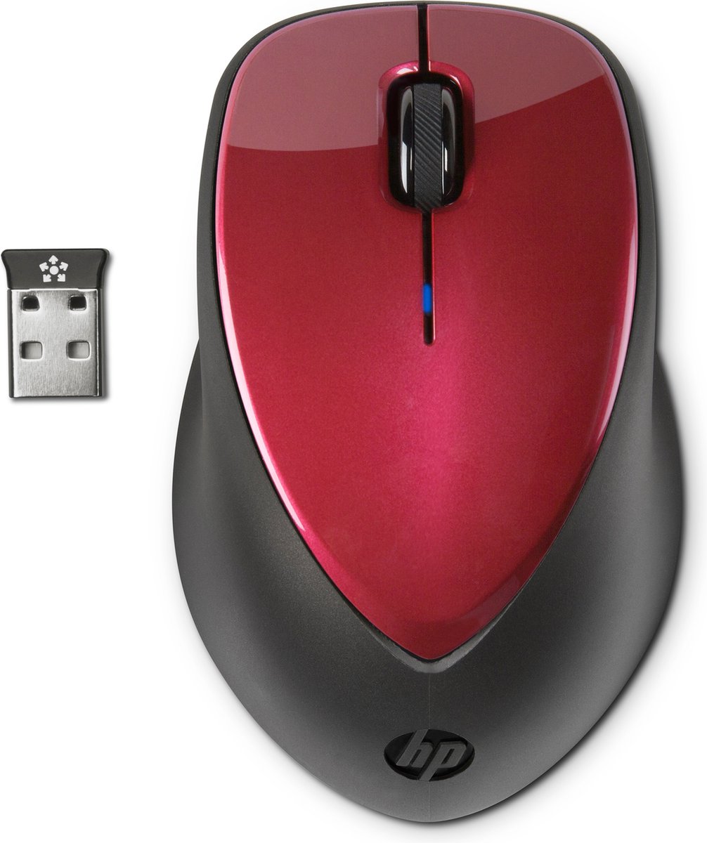 HP x4000 Wireless Mouse w/ Laser Sensor muis Ambidextrous RF Draadloos