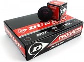 Dunlop  PROGRESS  -  Squashballen  halfgevorderde speler- 12box- zwart