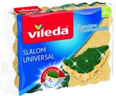 5x Vileda Slalom Universal Schuurspons 2 Stuks