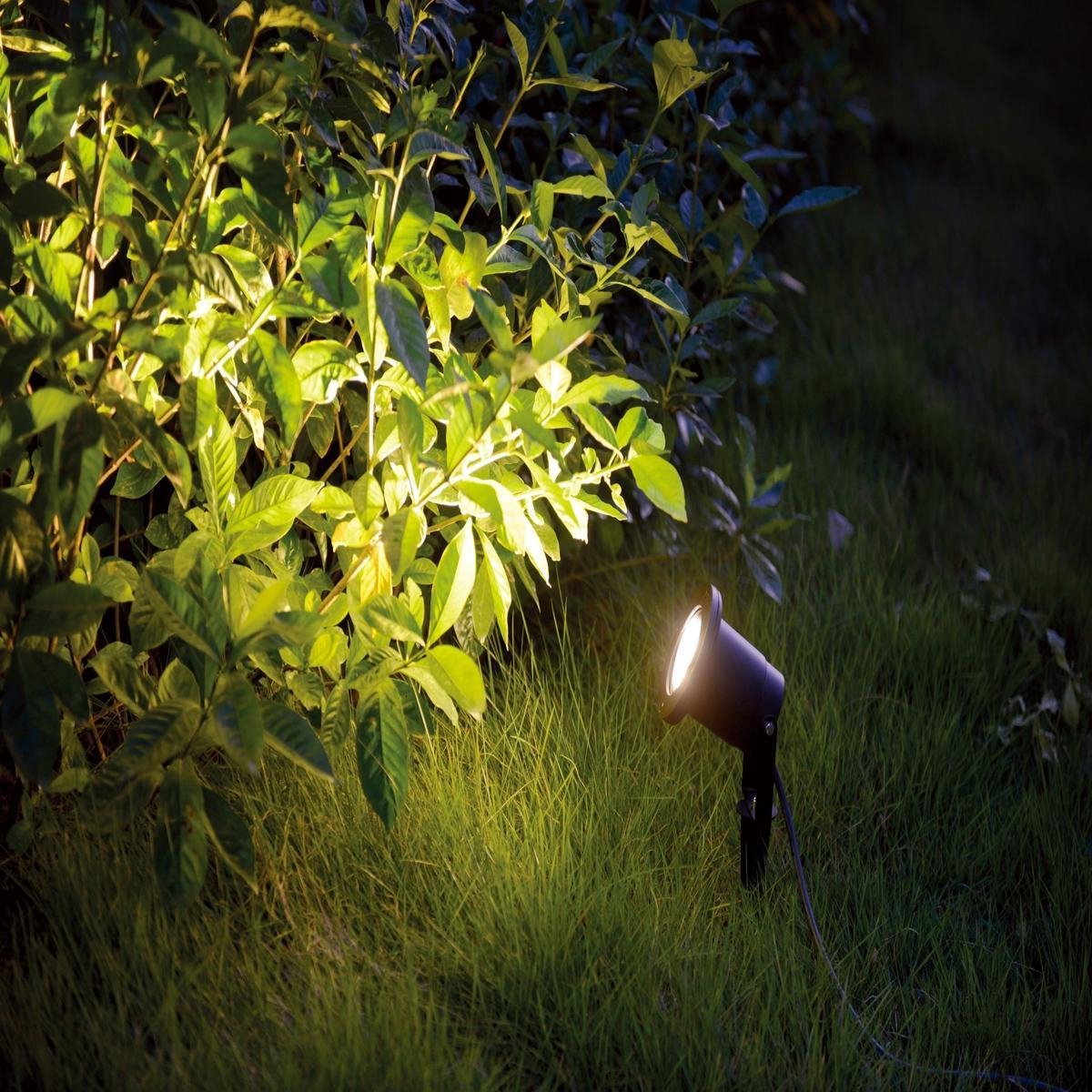 Steinhauer buitenlamp zwart LED - tuinspot - buitenspots - prikspots buiten  | bol.com