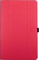 Tucano TRE GALA - Flip cover voor tablet - rood - voor Samsung Galaxy Tab A2 S