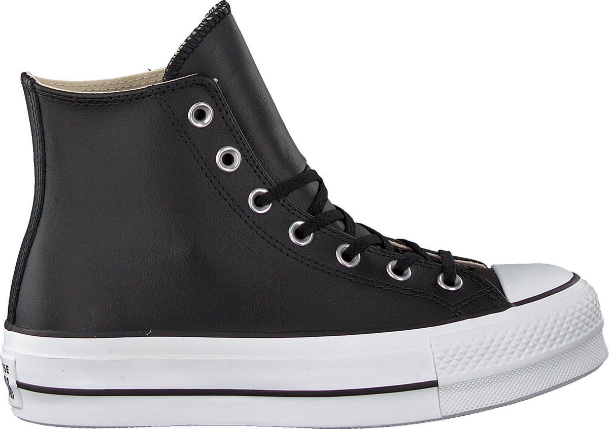 Converse Dames Hoge sneakers Chuck Taylor All Star Lift Hi - Zwart - Maat  39 | bol.com