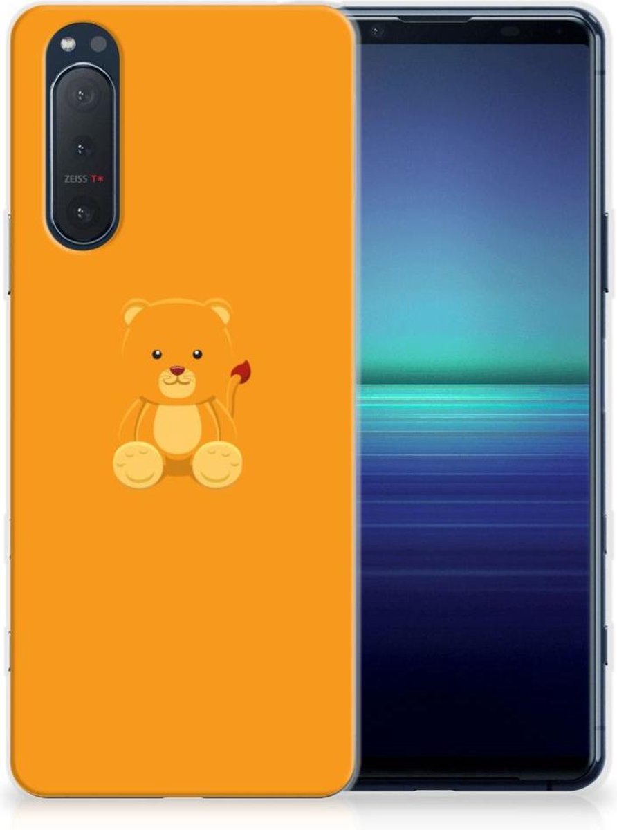 Sony Xperia 5II Telefoonhoesje met Naam Baby Beer