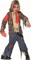 Fiestas Guirca Kostuum Zombie Junior Polyester Bruin Maat 146/152