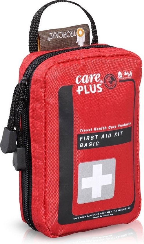 meisje verband morgen Care Plus First Aid Kit Basic - EHBO-set - verbanddoos - | bol.com