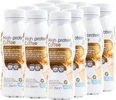 Protiplan | Tray Proteïne Smoothie Koffie | 12 x 250 ml | Heerlijke Smoothie Eiwitdieet | Voordeelpak | Snel afvallen zonder poespas!