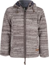 Gebreid Wollen Vest Heren/Uni met voering - M Buster ZH BeigeLBrown XL