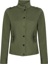 Zoso Fields dames sweater donkergroen