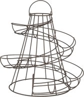 Clayre & Eef Eierhouder 33x33x35 cm Zwart IJzer