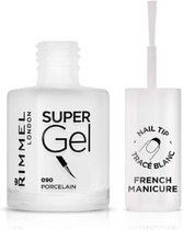 Rimmel London SuperGel French Manicure Nail Tip Whitener - 090 Transparant