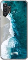 6F hoesje - geschikt voor Samsung Galaxy A32 5G -  Transparant TPU Case - Beach all Day #ffffff