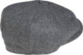 Peaky Blinders Newsboy Melton Cap Pet Grijs