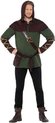 Smiffys - Robin Hood Kostuum - L - Groen/Bruin