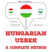 Magyar - üzbég: teljes módszer