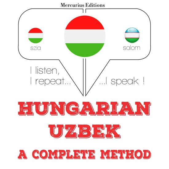 Magyar - üzbég: teljes módszer - cover