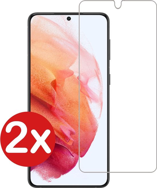 Screenprotector Geschikt voor Samsung S21 Plus Screenprotector Glas Gehard Tempered Glass - Screenprotector Geschikt voor Samsung Galaxy S21 Plus Screen Protector Screen Cover - 2 PACK