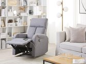 Beliani SOMERO - Fauteuil - grijs - polyester