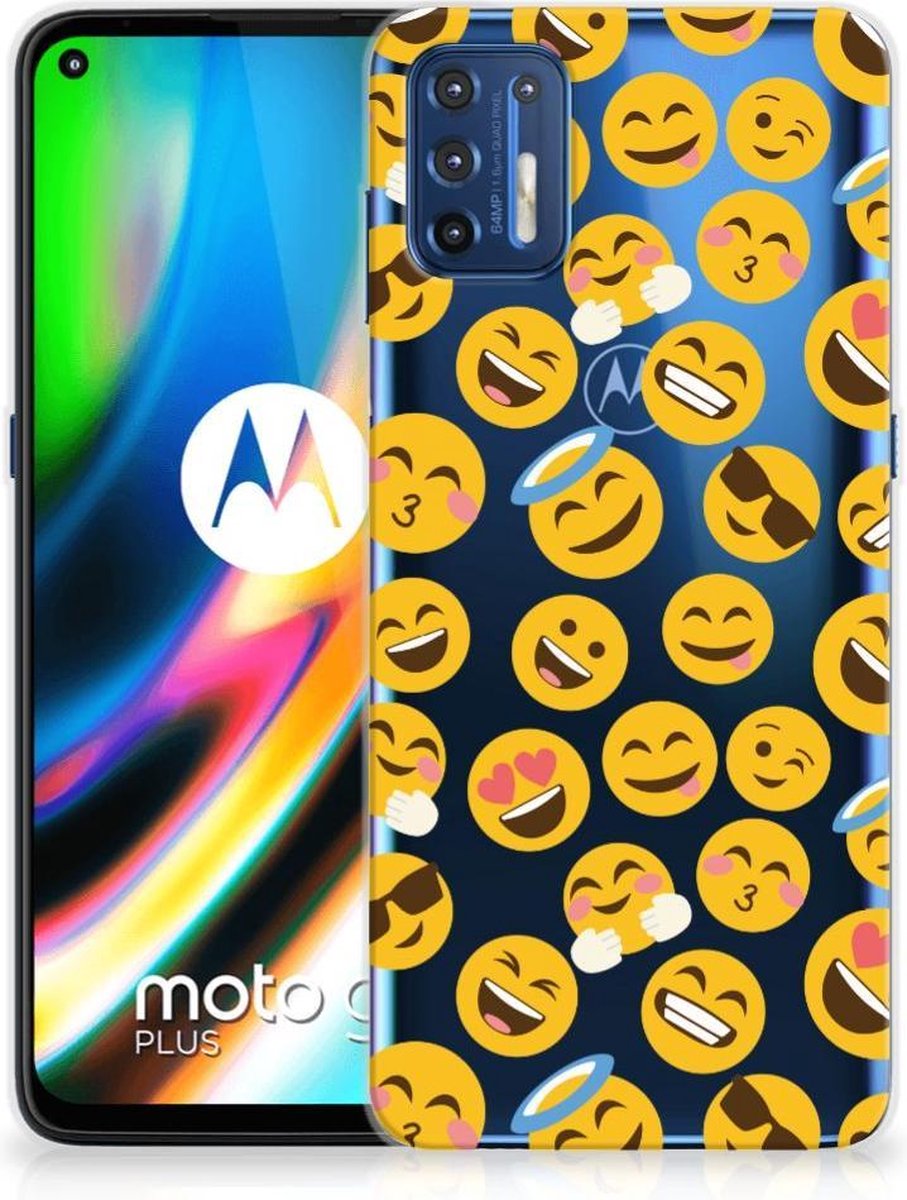 Motorola Moto G9 Plus TPU bumper Emoji