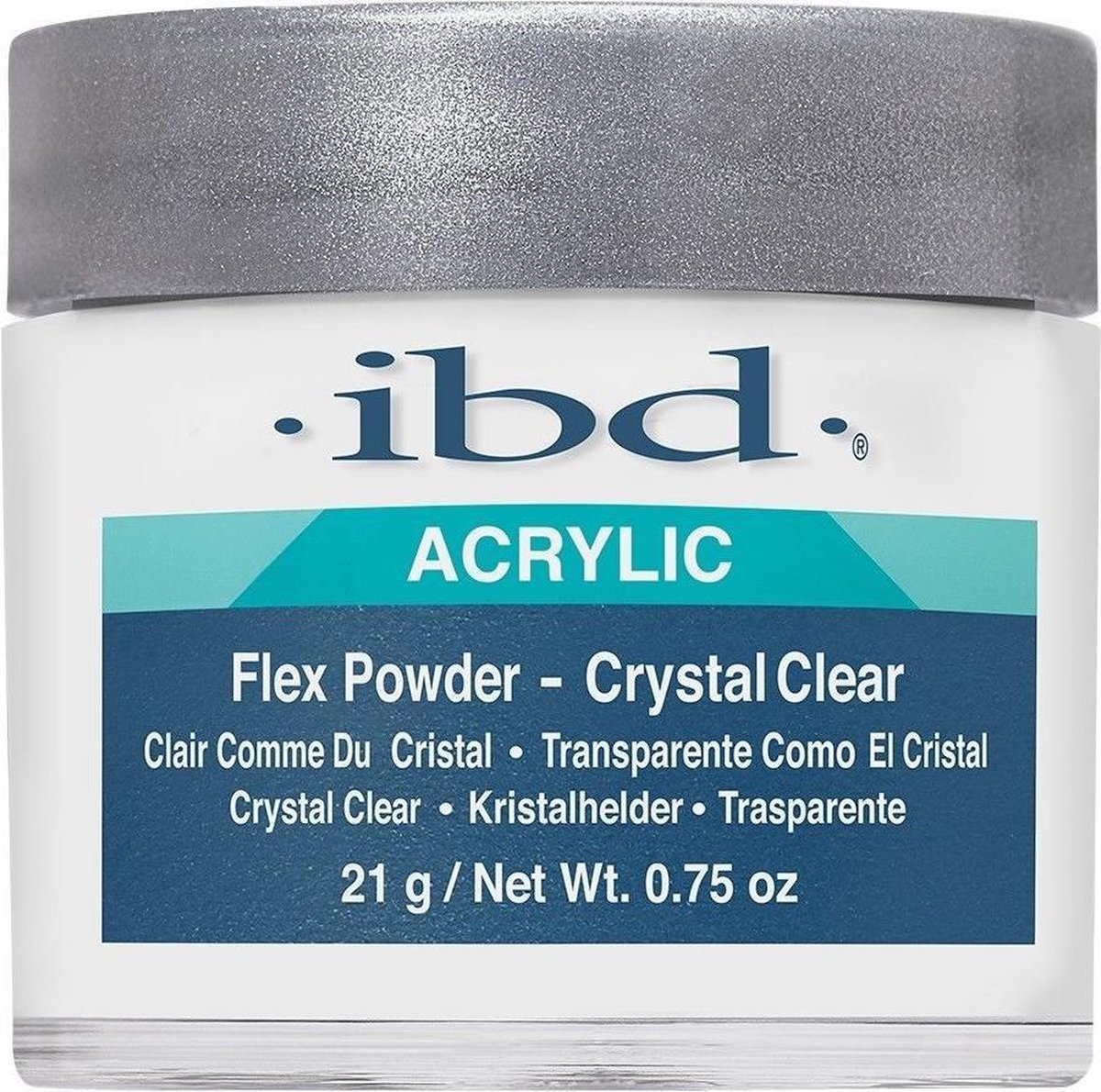 Goedkoopste ✔️ IBD Flex Powder - Crystal Clear - 28 gram - Acryl Poeder