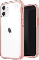 Speck Presidio Perfect Clear Apple iPhone 12 Mini Clear/Rosy Pink - with Microban