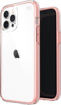 Speck Presidio Perfect Clear Apple iPhone 12 Pro Max Clear/Rosy Pink - with Microban