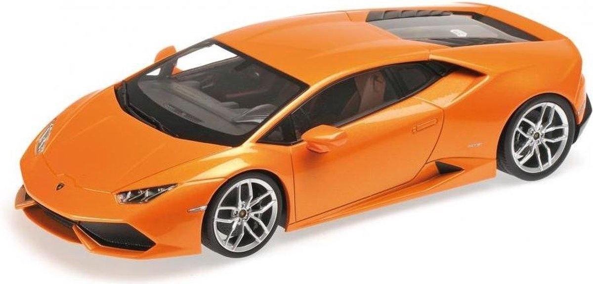 Voiture miniature Lamborghini Huracan Performante orange 1:24 - maquette de  voiture jouet