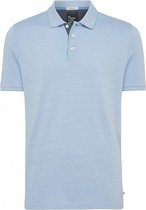 Tresanti Heren Poloshirt Sky Blauw Piqué Regular Fit - XL