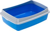 Ferplast Kattenbak Nip Plus 20 Liter 55 X 40 X 17,5 Cm Blauw