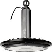 LED UFO High Bay Premium - Rinzu Prem - 150W - High Lumen 150 LM/W - Magazijnverlichting - Dimbaar - Waterdicht IP65 - Helder/Koud Wit 6000K - Aluminium - Philips Driver - BES LED