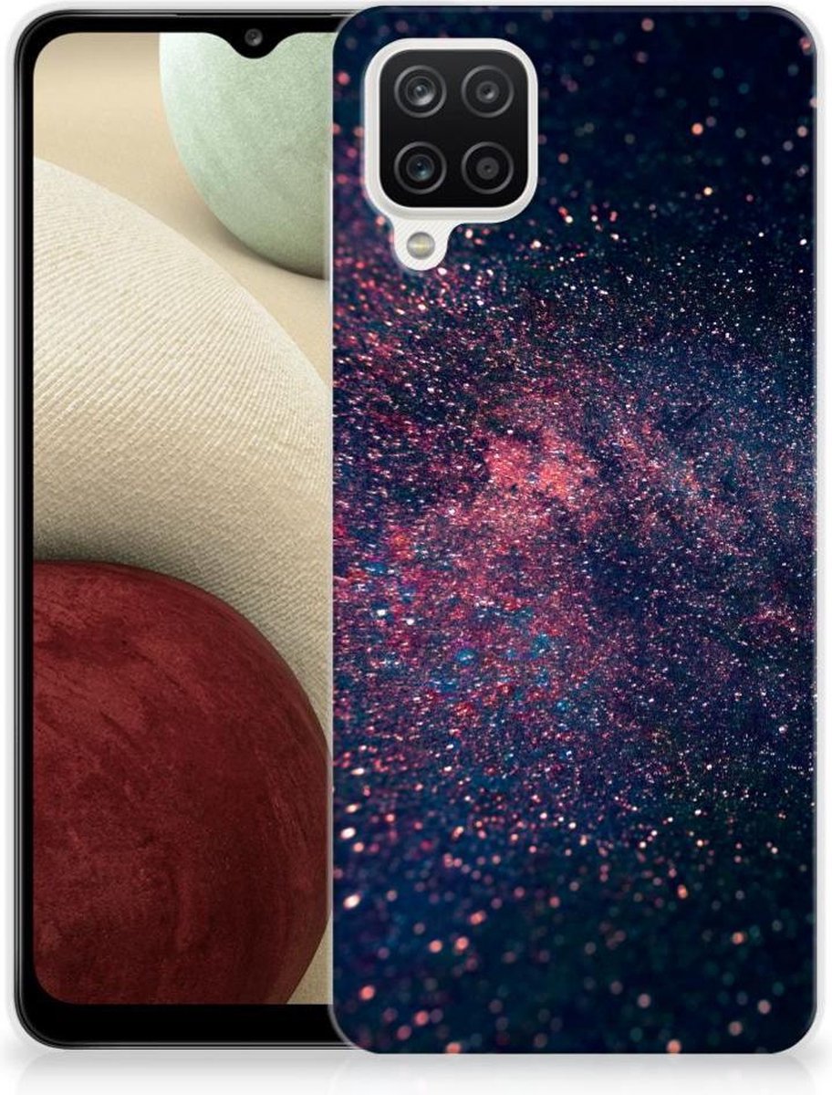 Samsung Galaxy A12 TPU Hoesje Stars