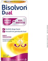 Bisolvon Dual Droge Hoest + Keelirritatie Siroop - 100 ml
