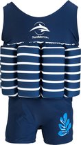 Konfidence Drijfpak Breton Stripe Junior Lycra Navy Mt 4-5 Jaar