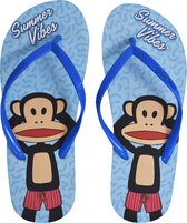 Paul Frank Teenslippers Summer Vibes Junior Blauw Maat 37-38